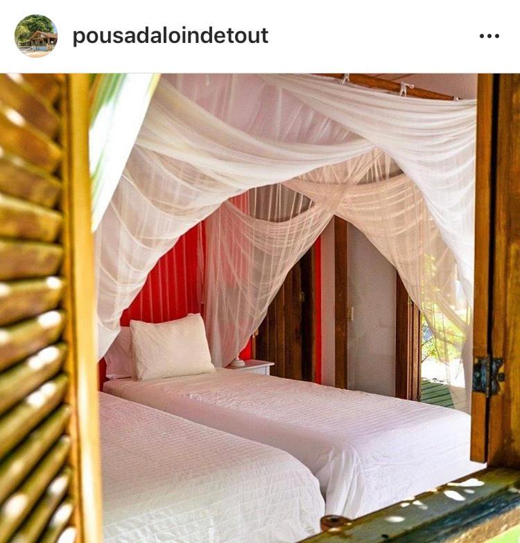 Pousada Loin De Tout Corumbau Bagian luar foto